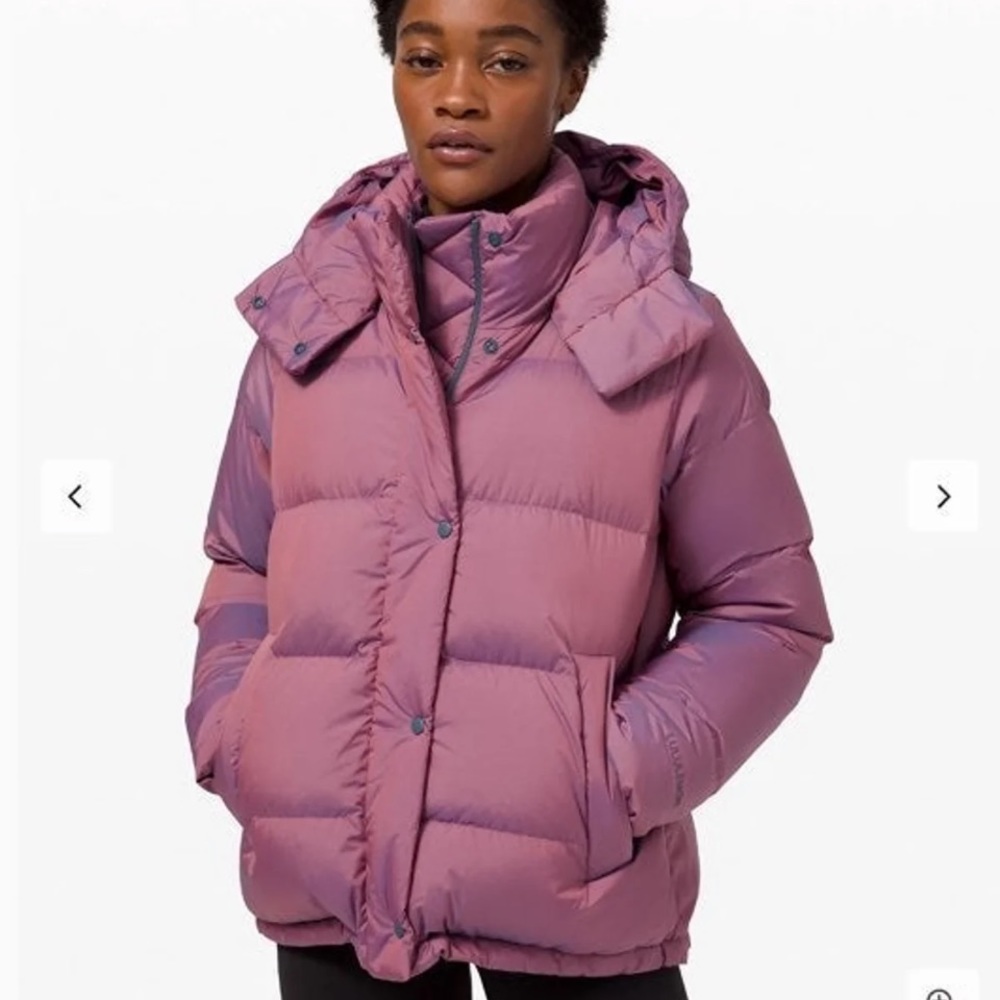 Lululemon Heathered Plumful Wunder Puff Jacket